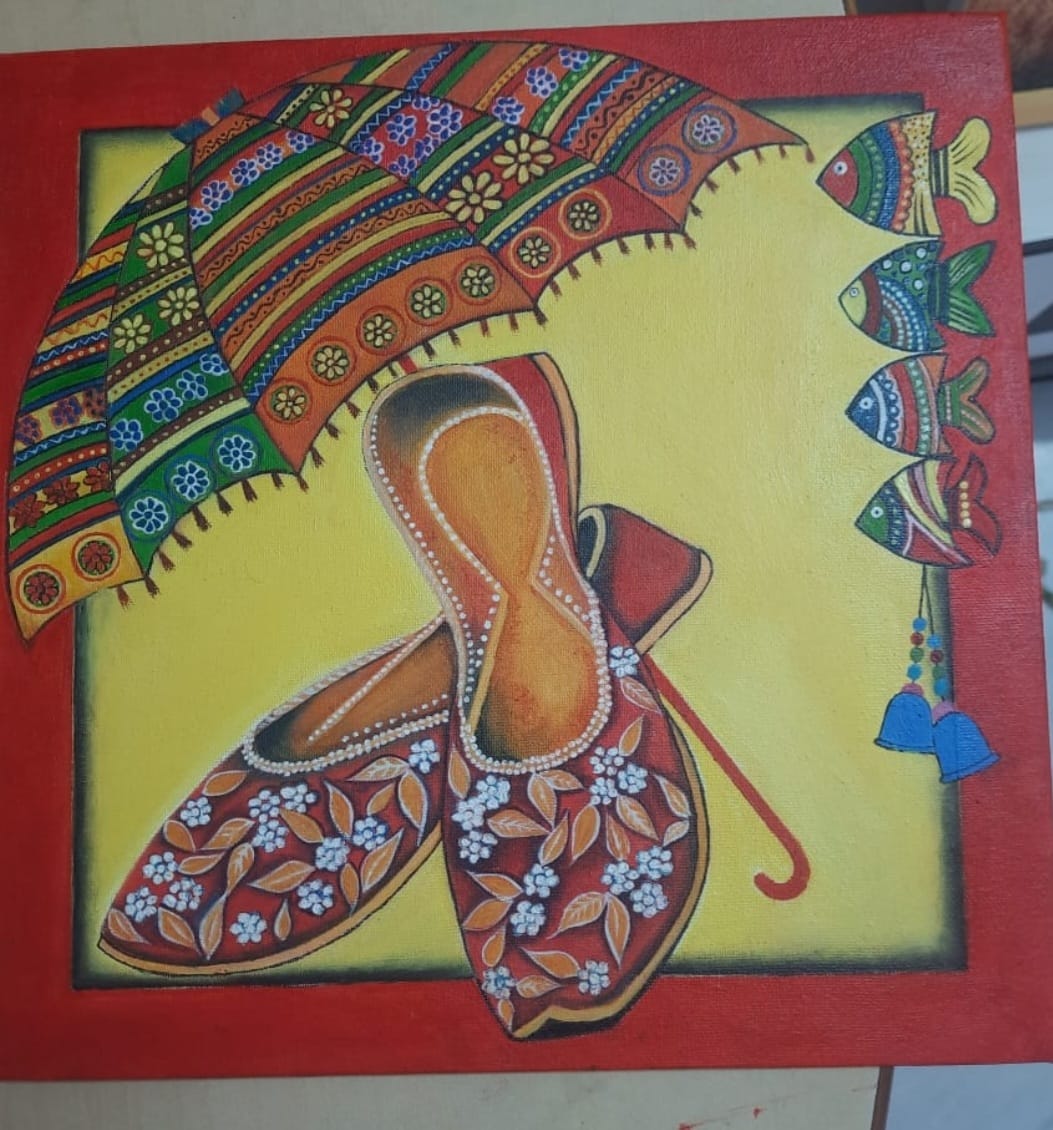 Painting by Kiran Pujari - Signature Canvas